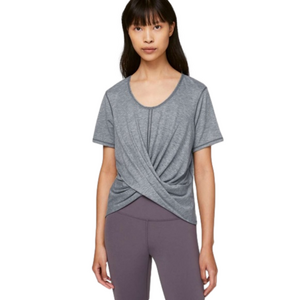 Lululemon Athletica Gray Short Sleeve Tee